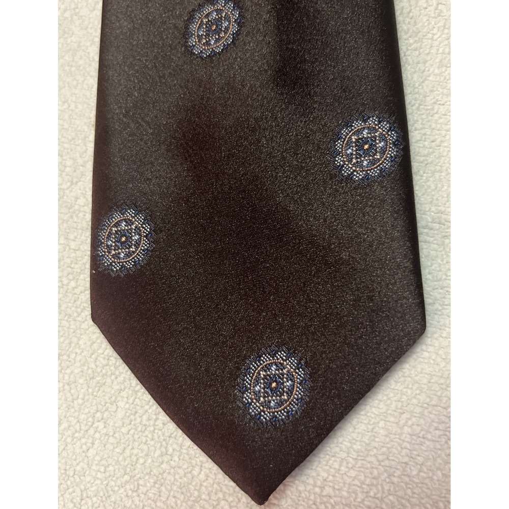 Vintage 70s Brown Envoy Men's‎ Tie 56" Necktie